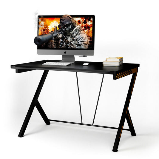 Costway Gaming Desk Computer Desk PC Laptop Table Workstation Home Office Ergonomic New