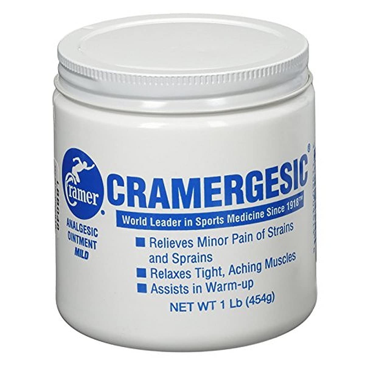 CramerGesic Analgesic Cream, Mild Warmth, 1 Pack