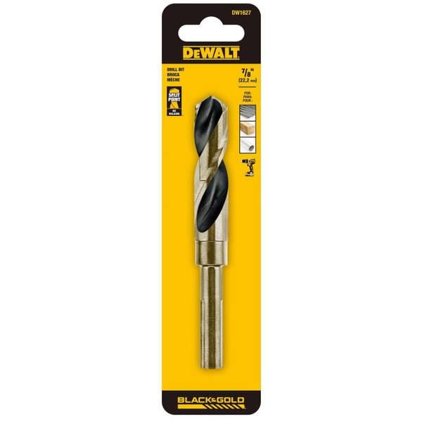 DEWALT 9/16" High Speed Steel Drill Bit Size: 7/8"