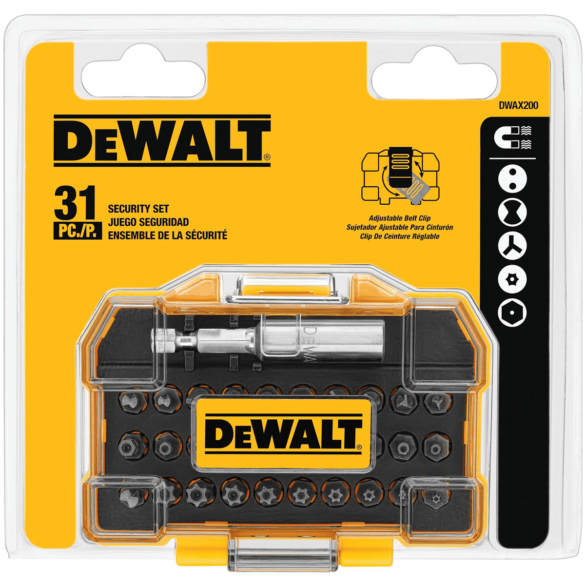 Dewalt DWAX200 31pc Bit Set