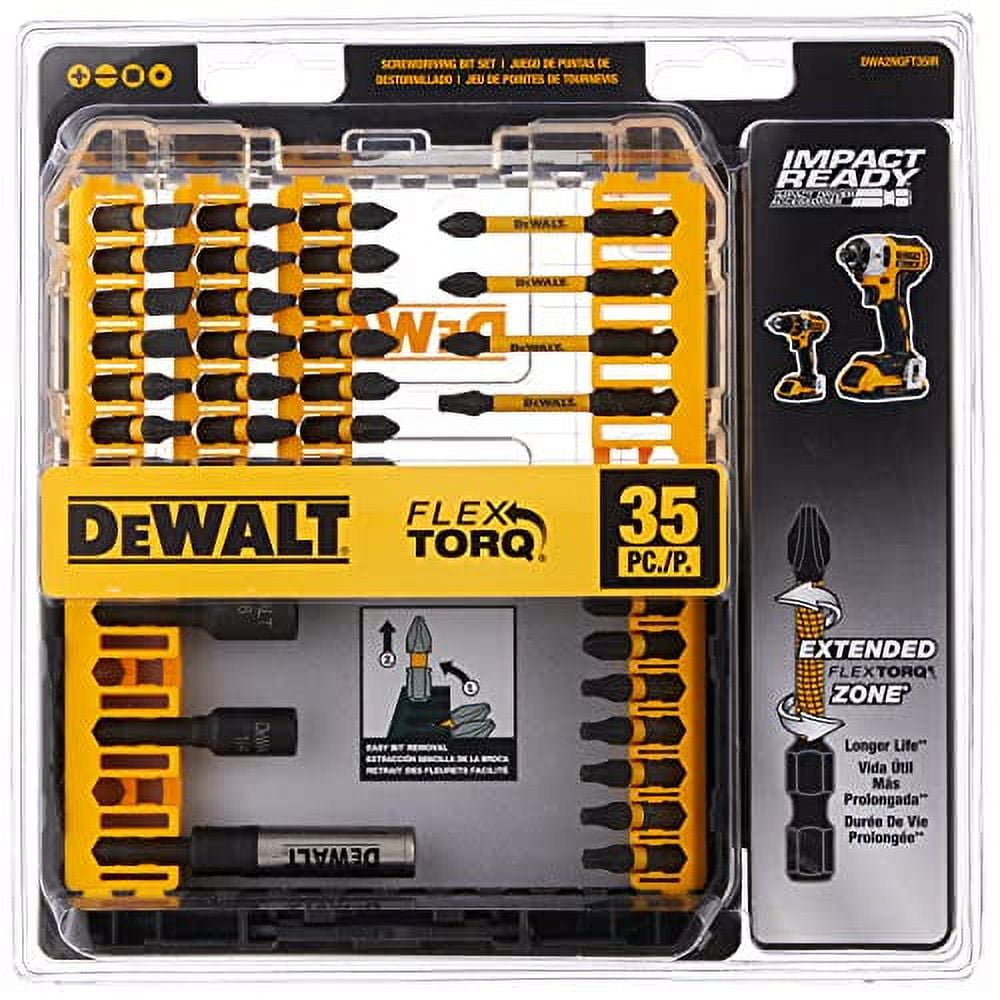 DEWALT Impact Driver .,. Bit Set, 35-Piece .,. (DWA2NGFT35IR)