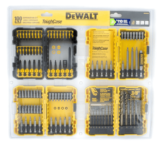 DeWALT DWATG100SET 100 pc. Drilling & Driving Set