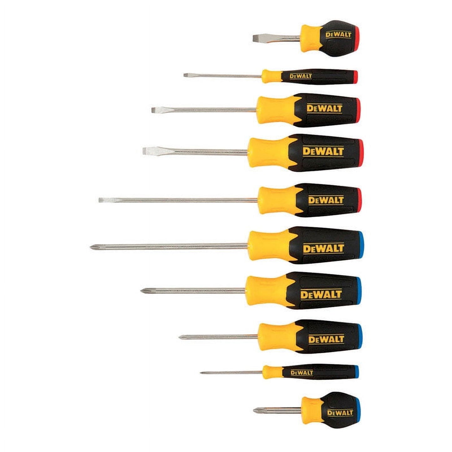 DeWalt 10 pc. Screwdriver Set Assorted"