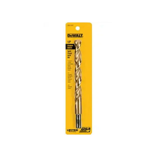 DeWalt DW1332 1/2 By 6 Inch Titanium Drill Bit, Each