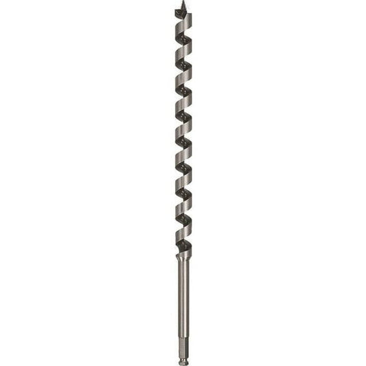 DeWalt DW1692 Long Power Ship Auger Bit w/ Dual Cutting Edge, 1-1/2", 17" Length, Each