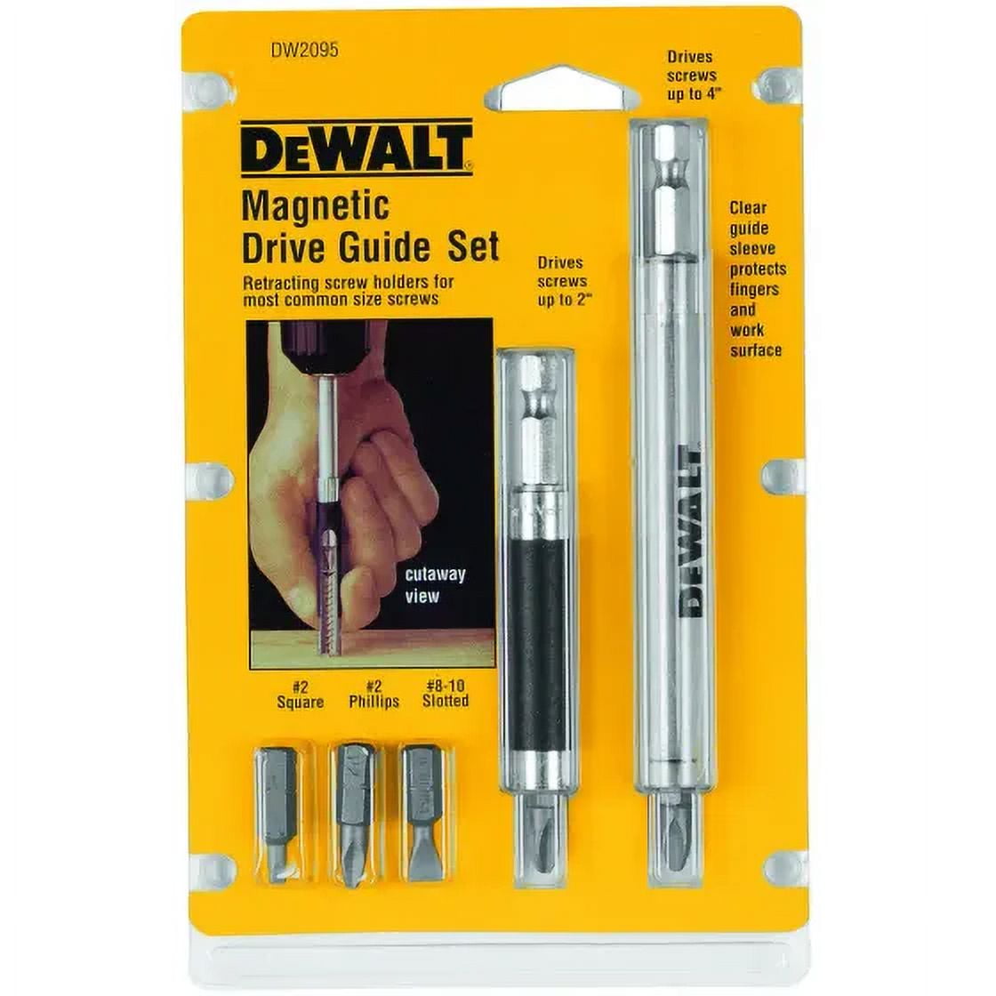 DeWalt DW2095 Magnetic Driver Guide Set, Each