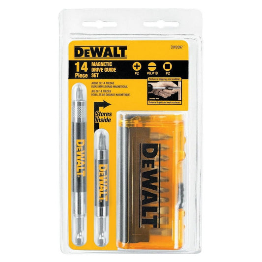 DeWalt DW2097 Drive Guide Set, 14-Piece, Each