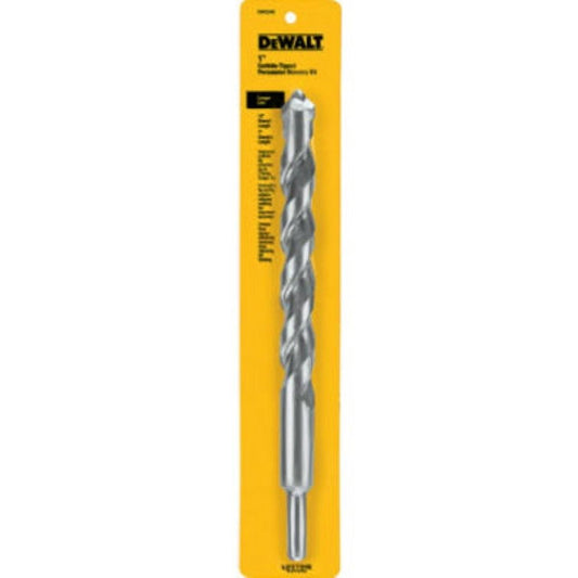 DeWalt DW5249 Carbide Tipped Premium Percussion Masonry Drill Bit, 1" x 12", Each