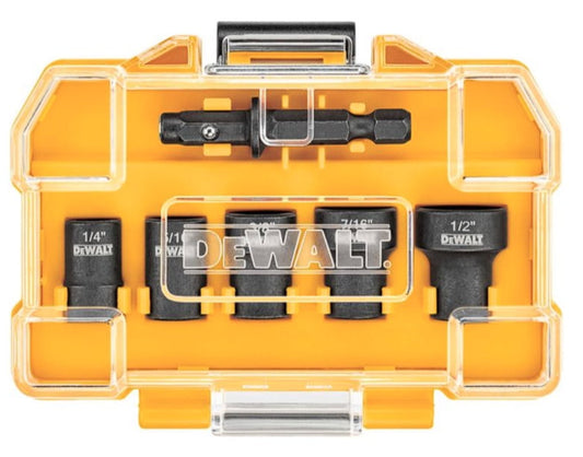 DeWalt DWADND-5 Set Nut Driver Detachable 5 Piece, Each