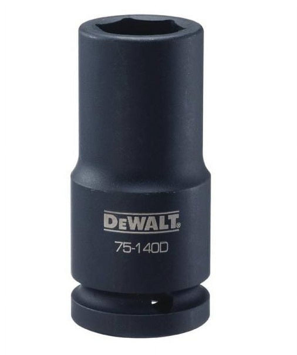 DeWalt DWMT75140OSP Deep Impact Socket, Black Oxide, 22 MM, Each