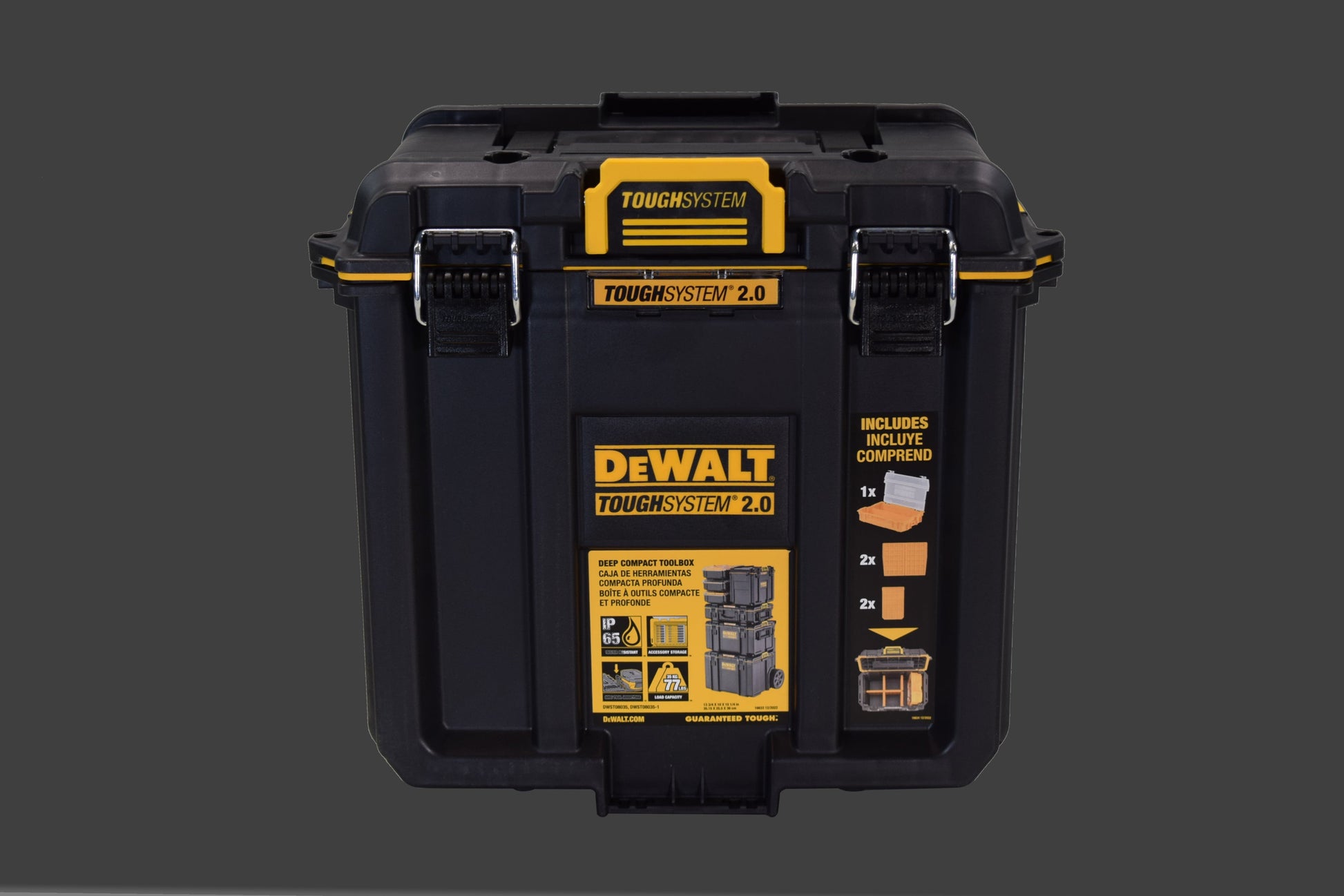 DeWalt DWST08035 Tough System 2.0 Deep Compact Toolbox