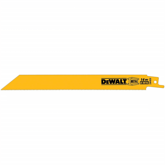 DeWalt RECIP SAW BLADE 8" 14TPI 5 PK XXX