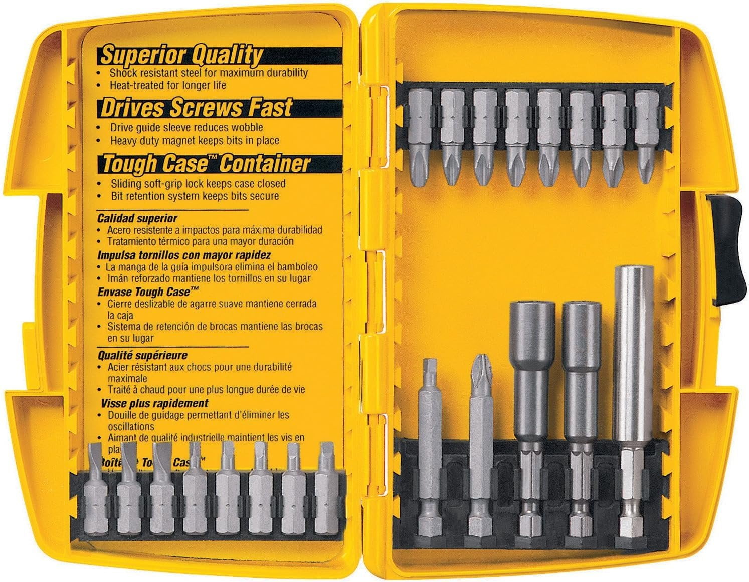 Dewalt DW2161 21 Piece Tough Case Power Bit Set