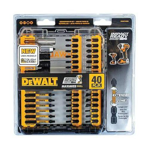 Dewalt FlexTorq(R) IMPACT READY(R) Screwdriving Bit Sets with ToughCase(R)+ System