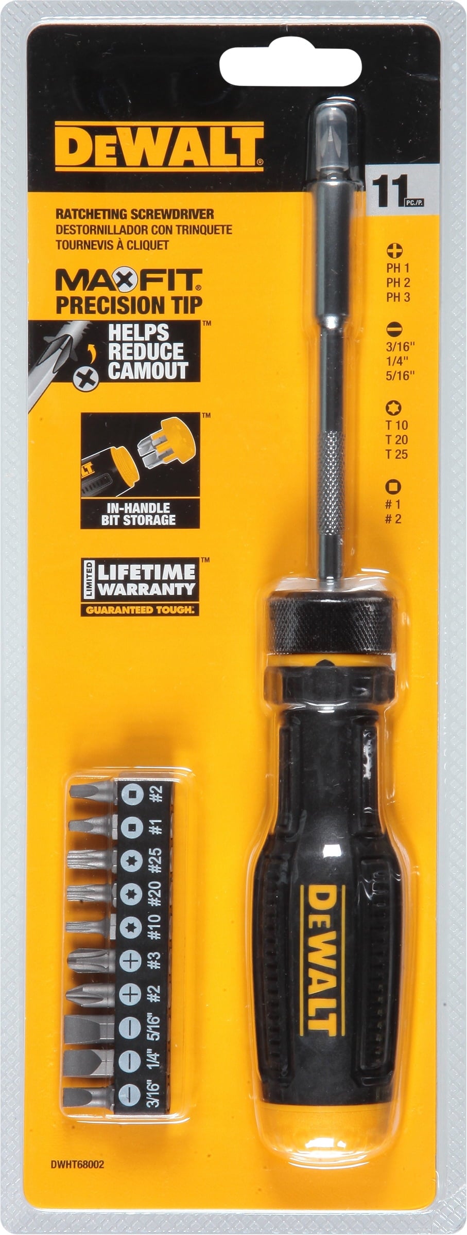 Dewalt Max Fit Ratcheting Screwdriver Set