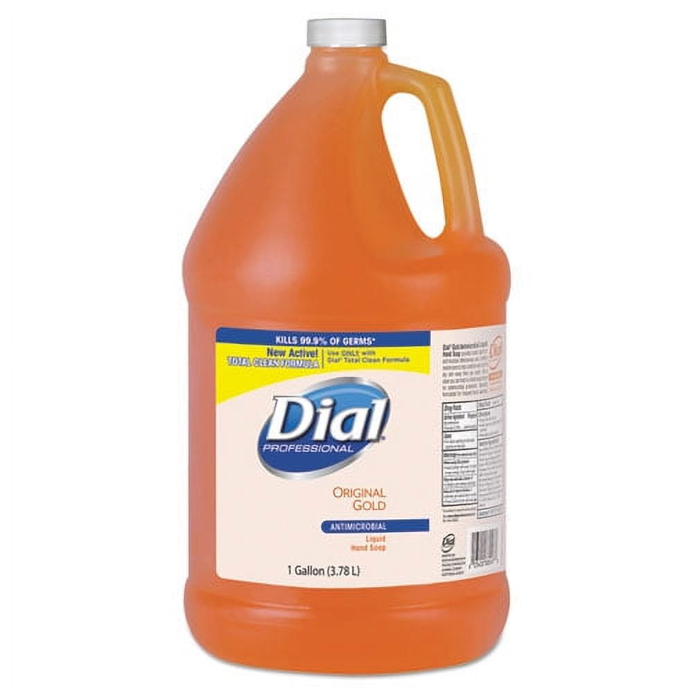 Dial Professional Gold Antimicrobial Soap, Floral Fragrance, 1gal Bottle