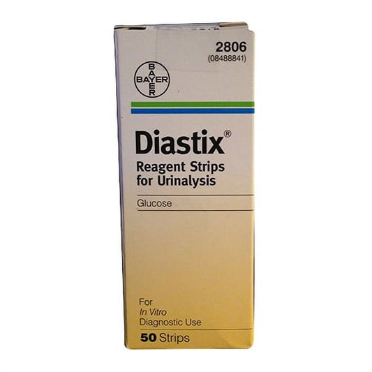 Diastix Reagent Strips For Urinalysis To Test Urine Glucose - 50 Each, 3 Pack