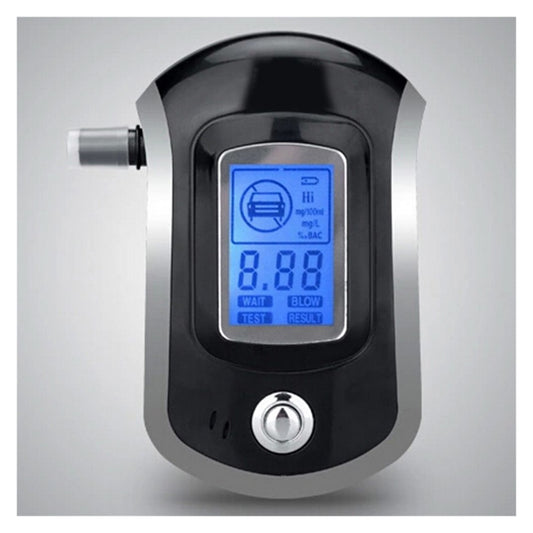 Digital Breath Alcohol Tester Mini Professional Police AT6000 Alcohol Tester Breath Drunk Driving Analyzer LCD Screen ,Accuracy High