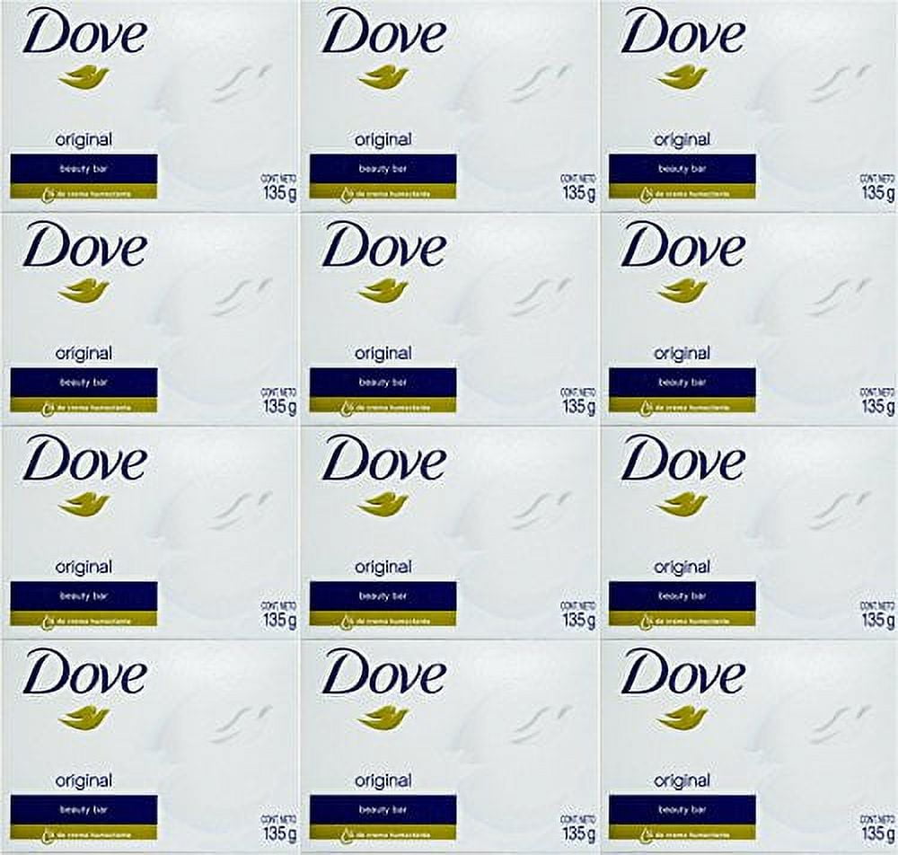 Dove White Cream Bar 4.75 Oz / 135 Gr (Pack of 12)