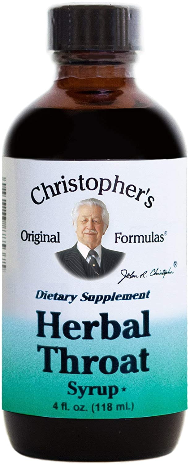 Dr Christopher's Formula Herbal Throat Syrup, 4 Fluid Ounce