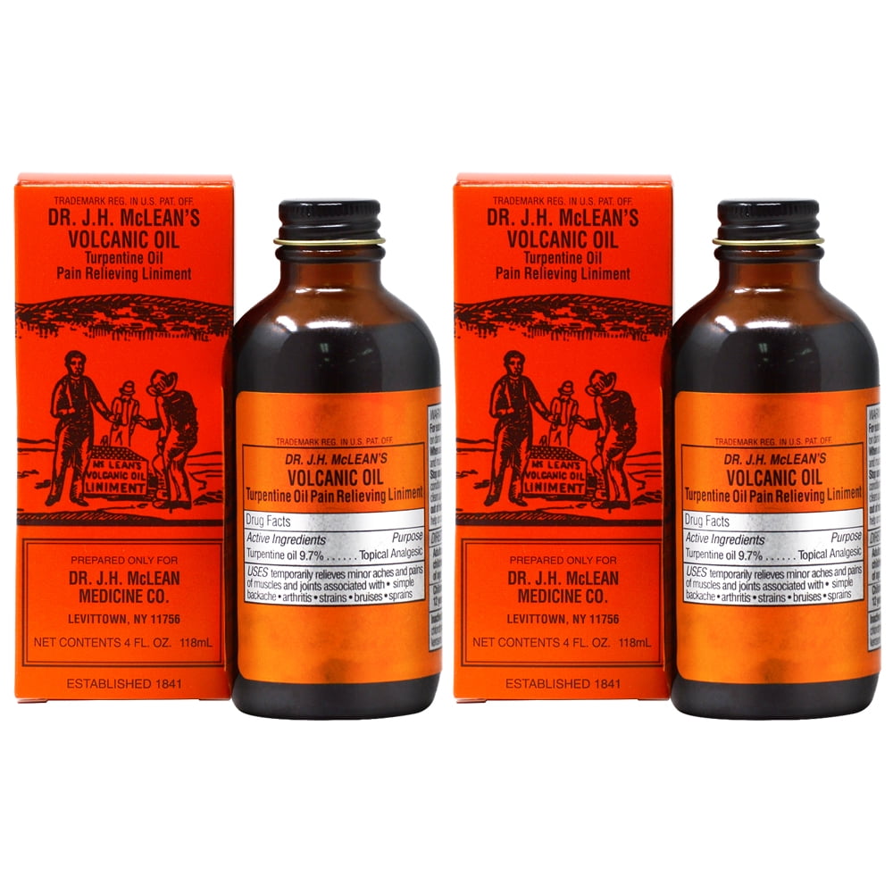 Dr. Jh. McLean's Volcanic Oil  4 oz (Pack of 2)