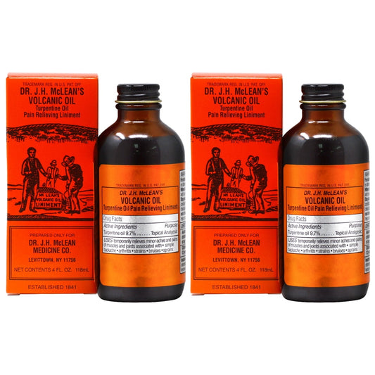 Dr. Jh. McLean's Volcanic Oil  4 oz (Pack of 2)