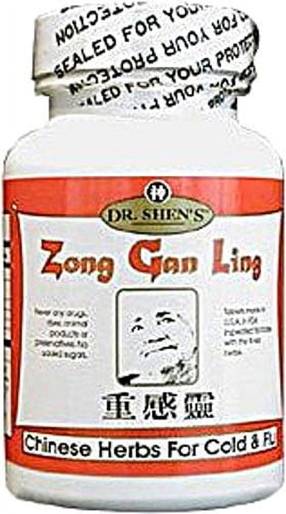 Dr. Shen's Zong Gan Ling Severe Cold & Flu Relief 750 mg, 90 Tablets