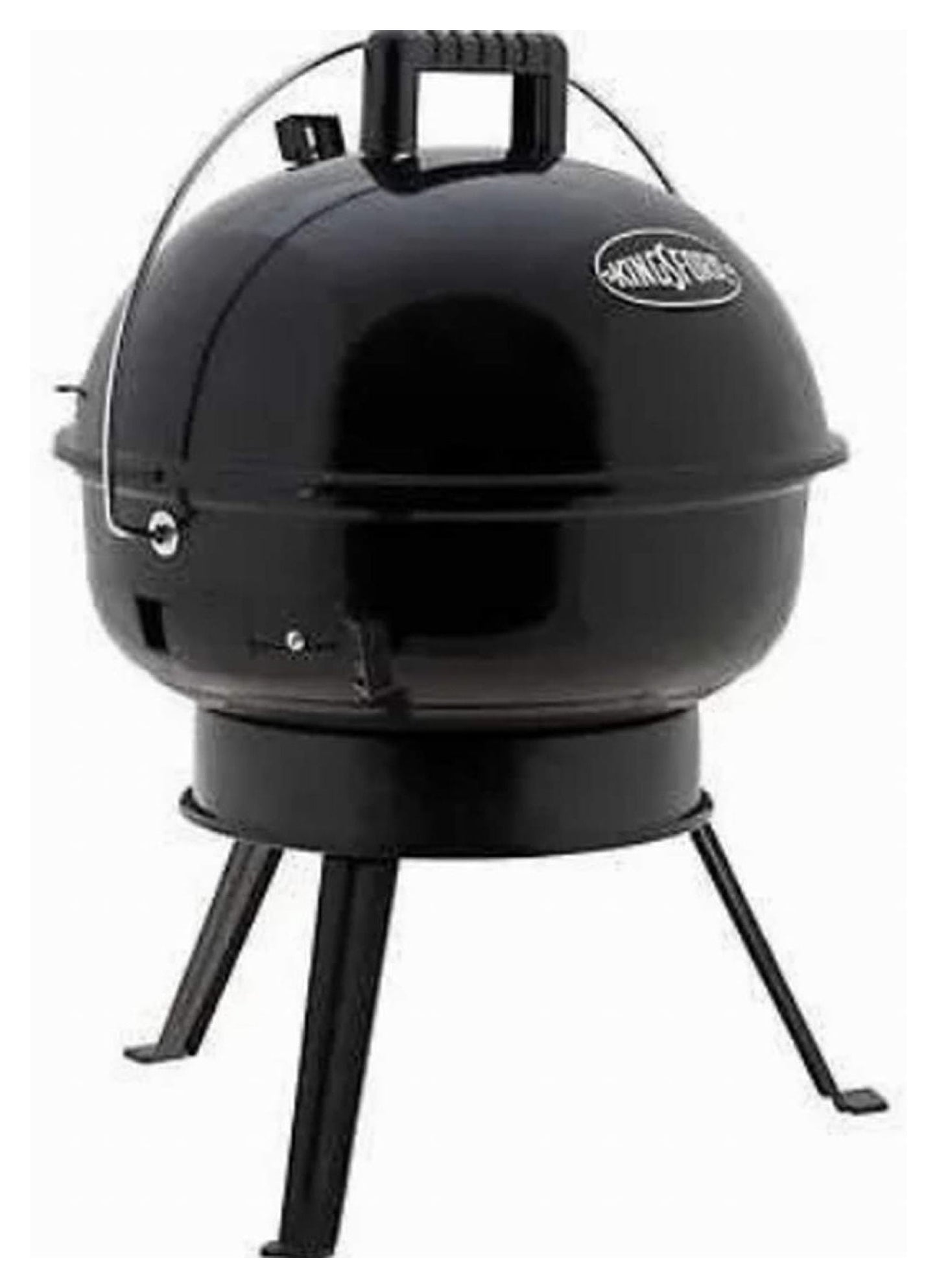 Drevy 14" Kettle Grill with Hinged Lid