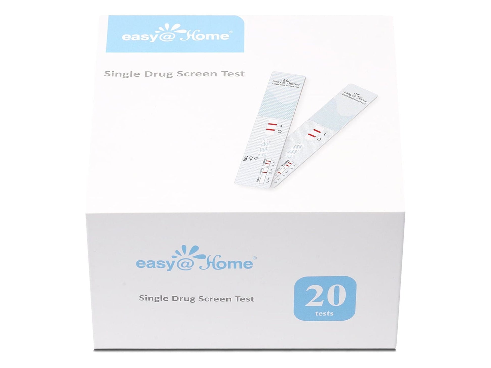 Easy@home 40 Pack Single Panel Marijuana (THC) Drug Test Kit, 40 Tests, WEDTH-114-40