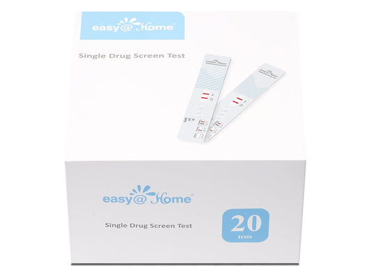 Easy@home 80 Pack Single Panel Marijuana (THC) Drug Test Kit, 80 Tests, WEDTH-114-80