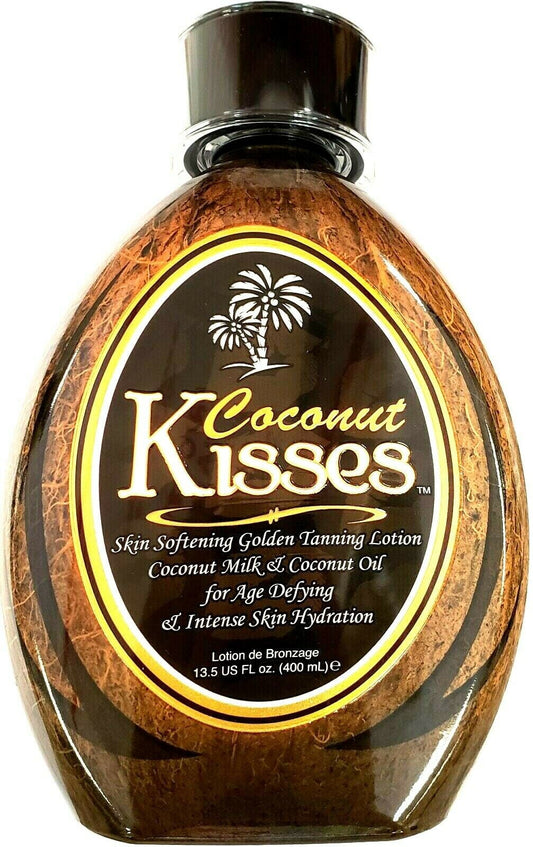 Ed Hardy Coconut Kisses Bronzer Tanning Bed Lotion 13.5 fl oz