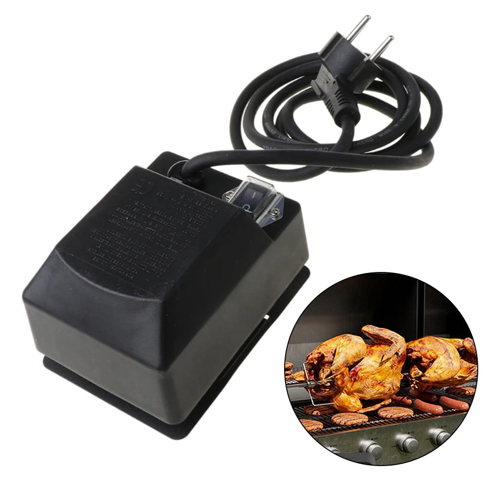 Electric BBQ Rotisserie Motor Universal Grill 2.5-3rpm Rotary Speed Max 15KG EU