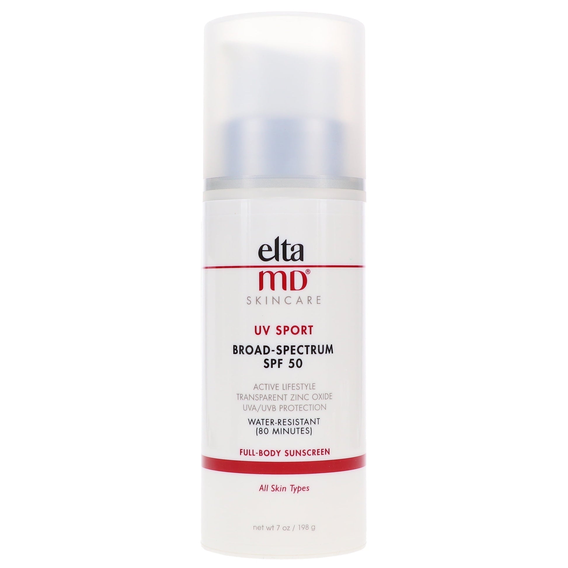 Elta MD UV Sport SPF 50 Broad Spectrum Water Resistant Sunscreen 7 oz