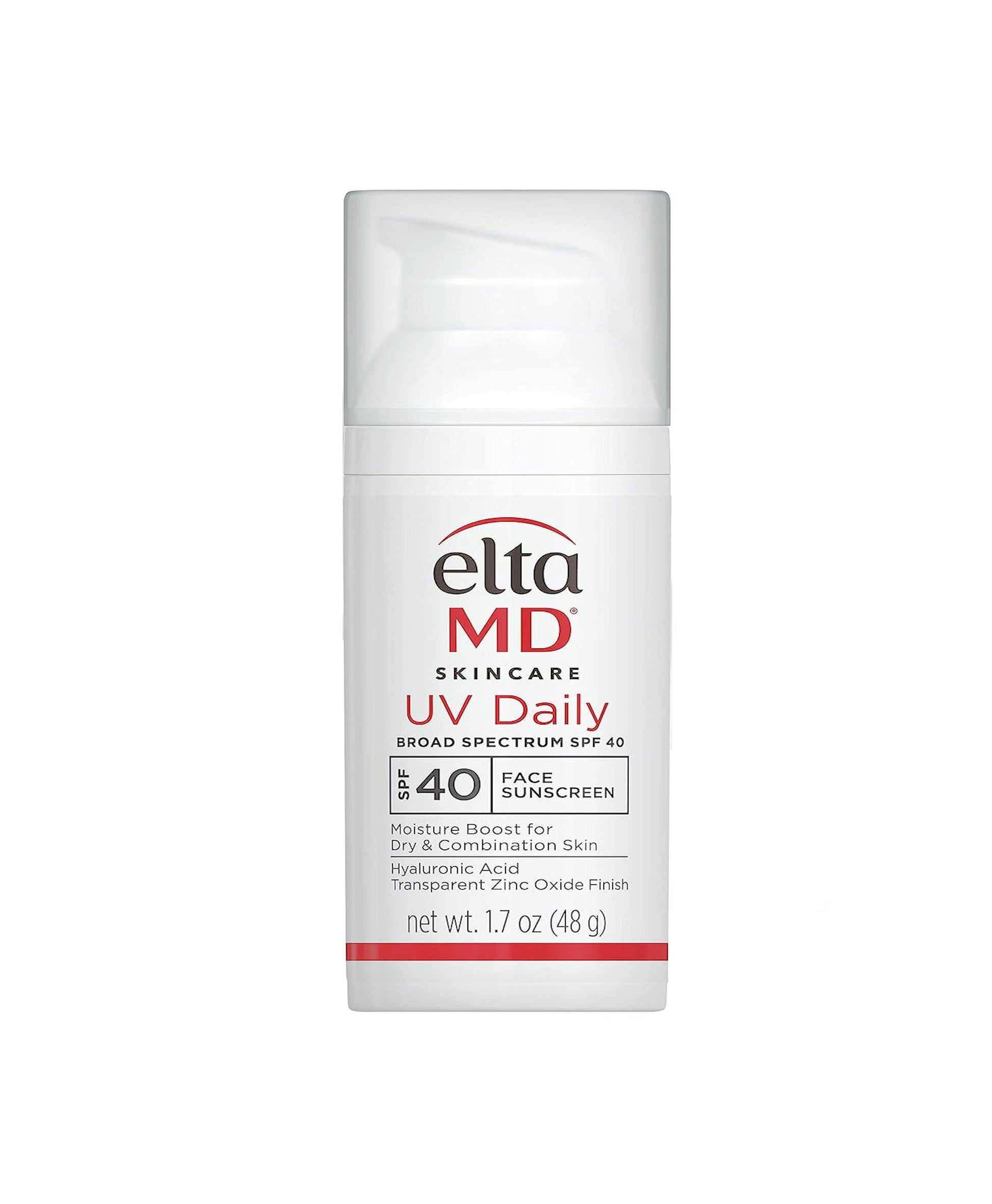 EltaMD UV Daily Broad Spectrum SPF 40 Moisturizing Facial Sunscreen 1.7 oz (48g)