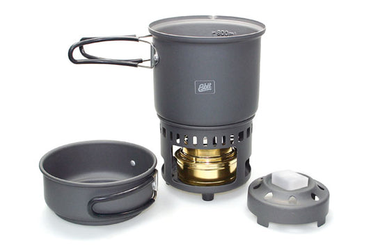 Esbit E-CS985HA Esbit Alcohol Stove and Trekking Cookset