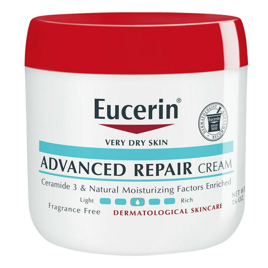 Eucerin Advanced Repair Creme 16 oz (Pack of 2)