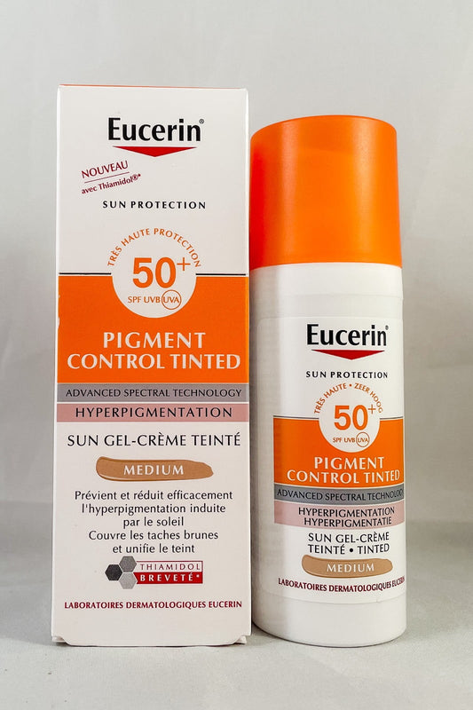 Eucerin Sun Protection - Pigment Control Tinted Cream Gel SPF50+ Medium Tint 50ml