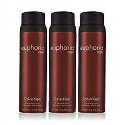 Euphoria for Men 3 Pack Body Spray (5.4 oz, 3 pk.)