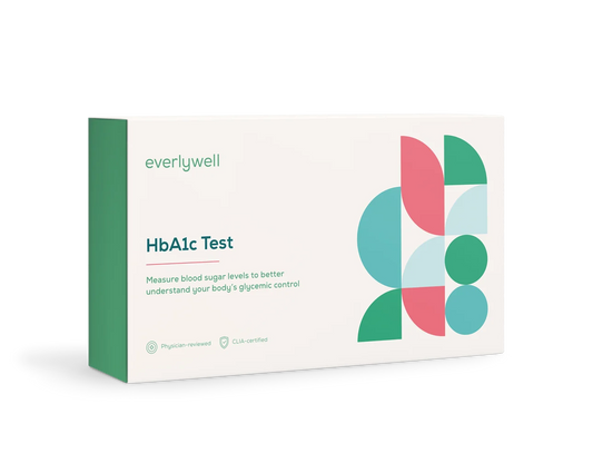 Everlywell HbA1c At-Home Test- Not Available in NJ, NY, RI