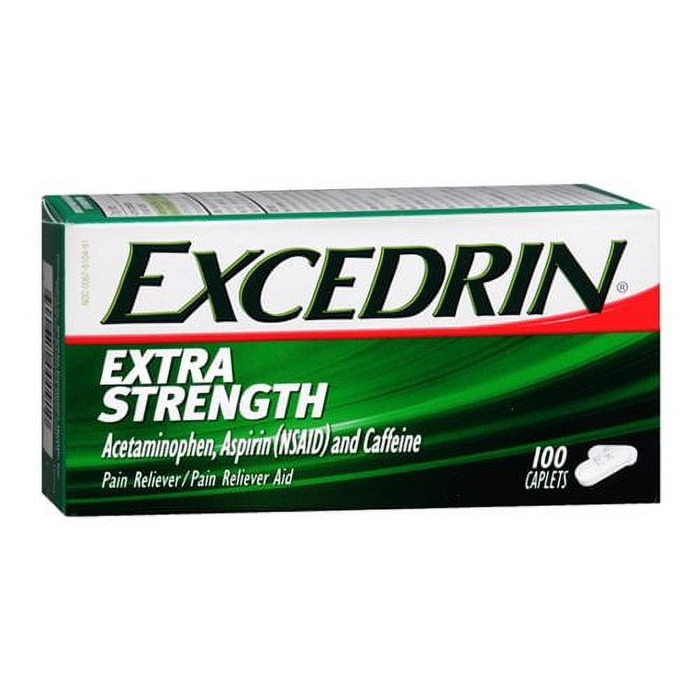 Excedrin Extra Strength Caplets - 100 Ct