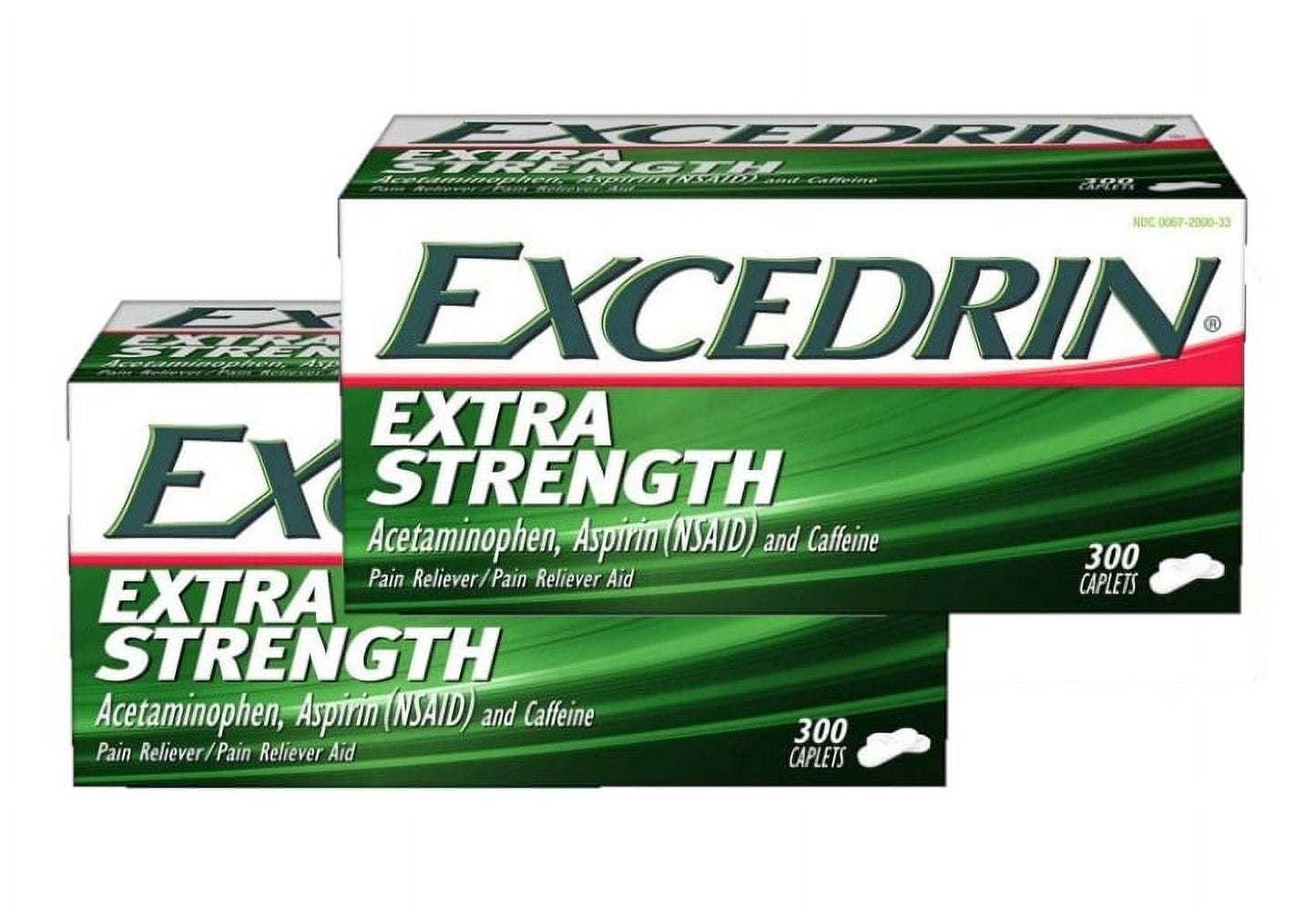 Excedrin Extra Strength Caplets (300 ct.) 2 Pack