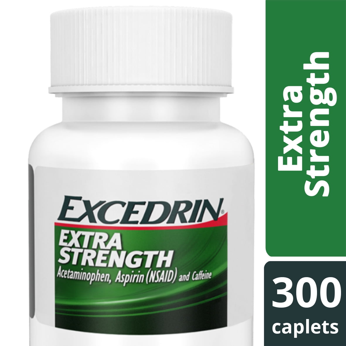 Excedrin Extra Strength Caplets for Headache Relief, 300 count