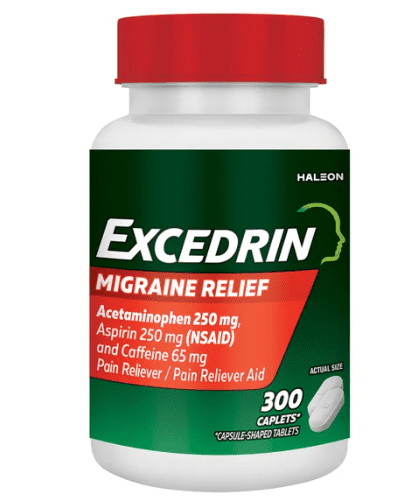 Excedrin Migraine for Migraine Relief, 300 Caplets