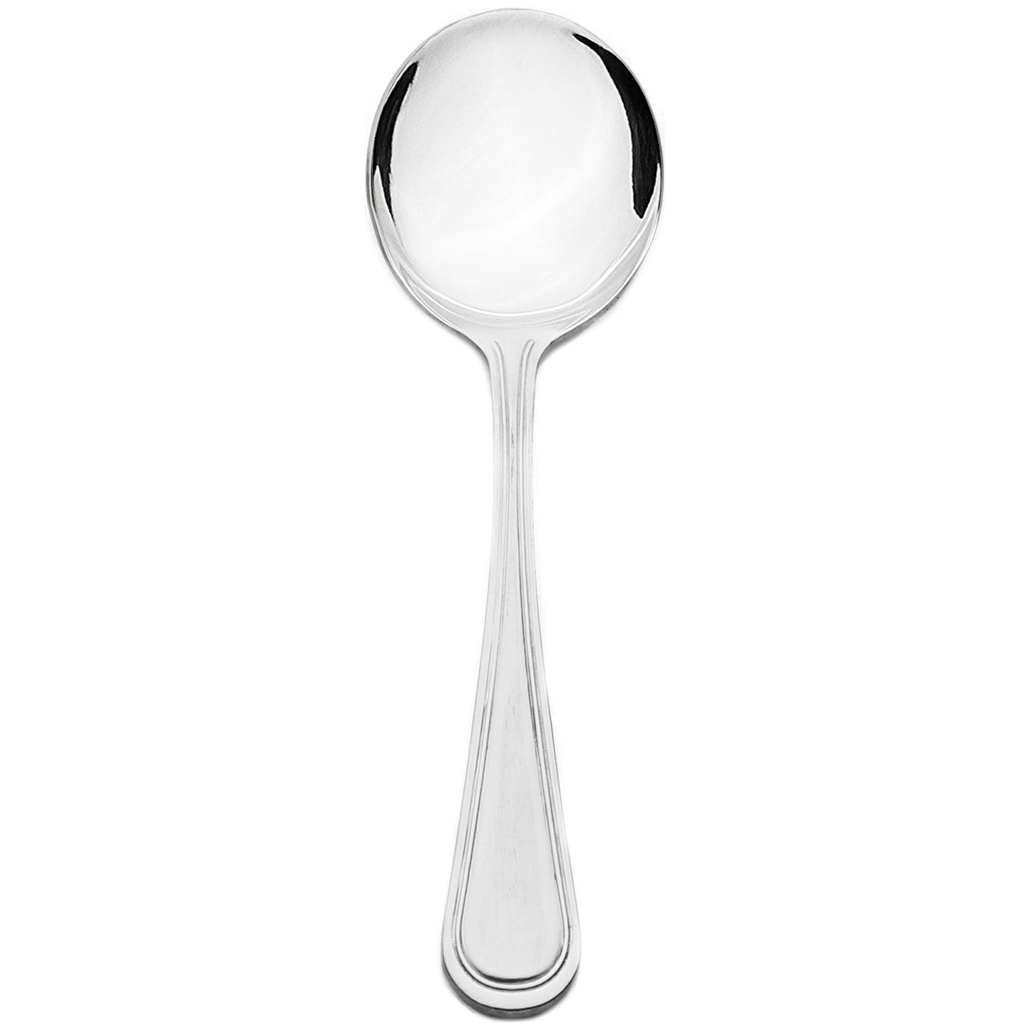 Excellante Flatware-Legend stainless steel bouillon spoon, comes in dozen