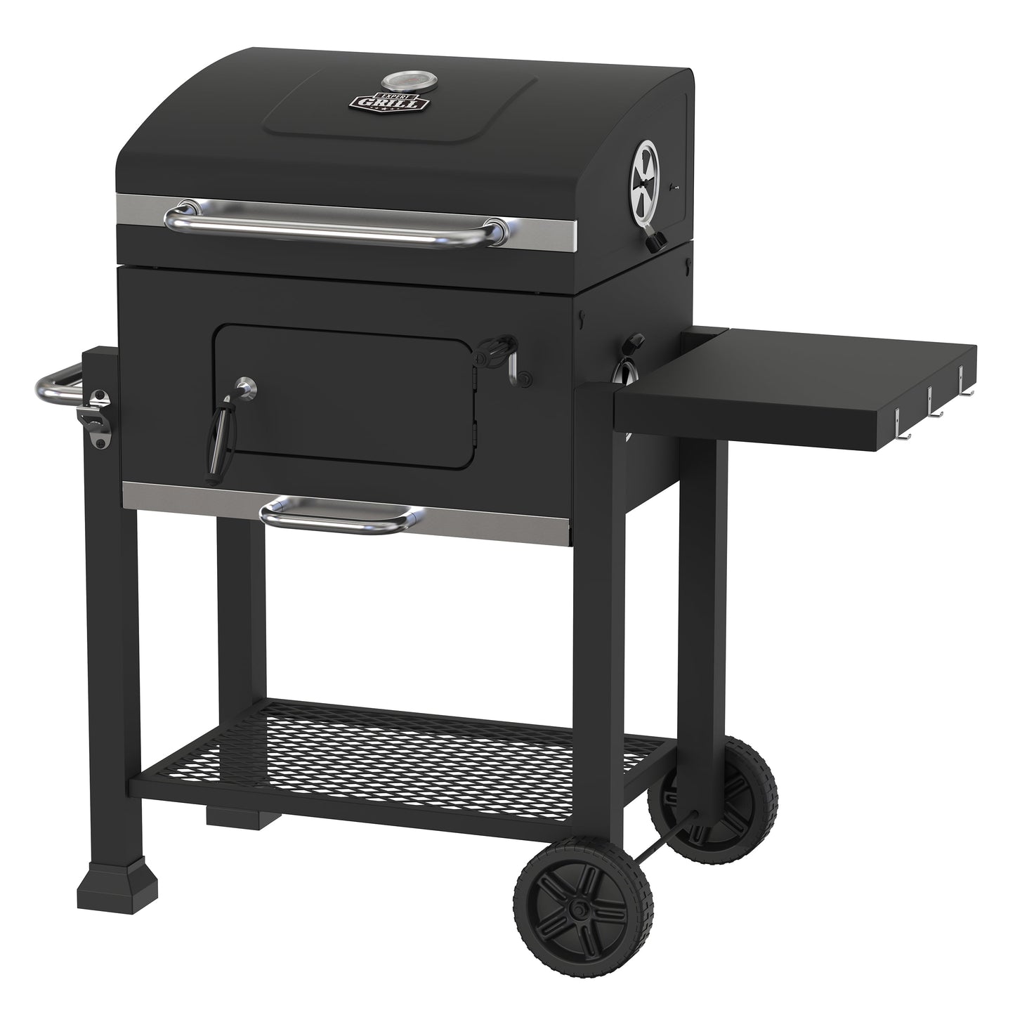 Expert Grill Heavy Duty 24-inch Charcoal Grill, Black