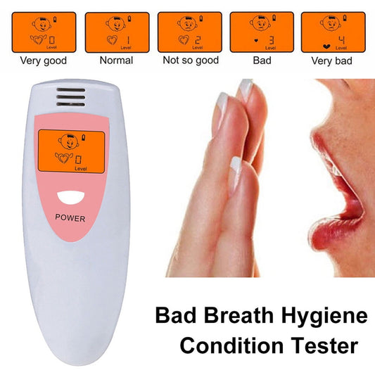 FLW Bad Breath Detector Oral Hygiene Condition Tester Mouth Internal Odor Meter