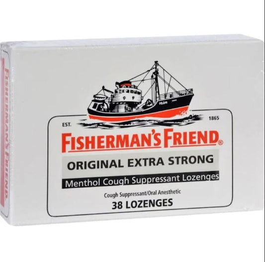 Fisherman's Friend Lozenges Original Extra Strong, 38 Each (Pack of 6)