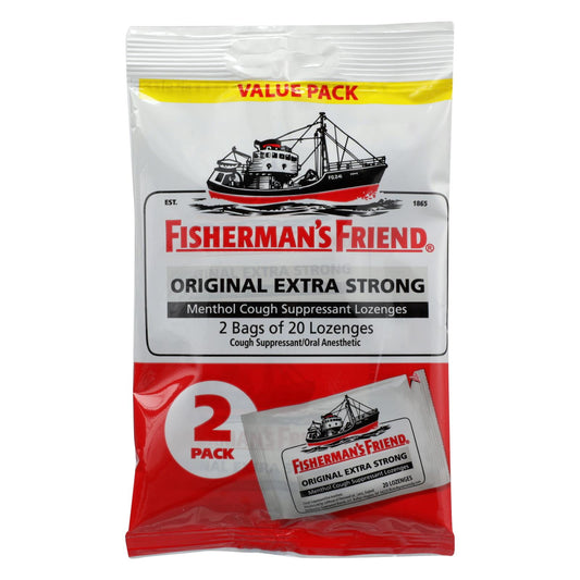 Fisherman's Friend Lozenges - Original Extra Strong - Dsp - 40 Ct - 1 Case