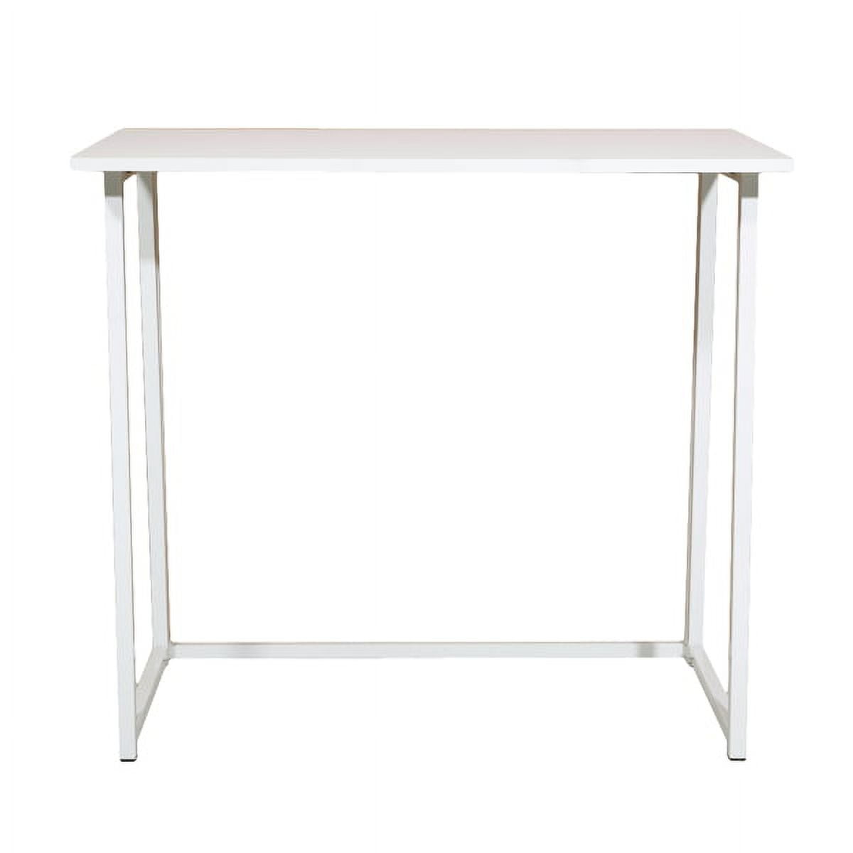 Fithood Simple Collapsible Computer Desk White