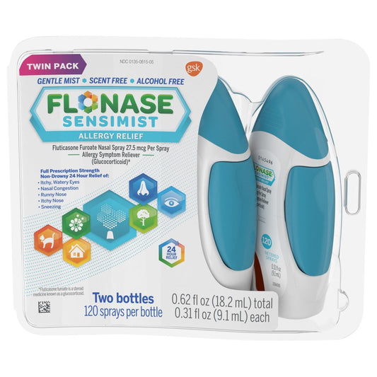 Flonase Sensimist Allergy Relief Spray - Twin Pack 2 x 120